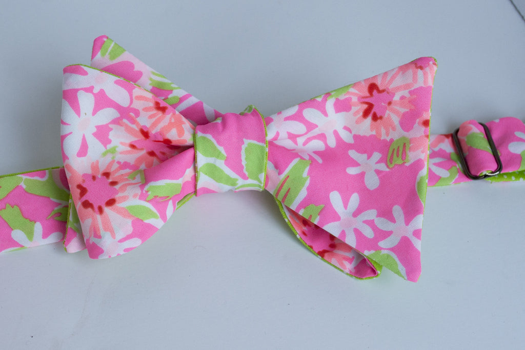 Designer Orange and Hot Pink Bow Tie – Great Knots