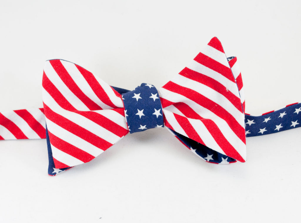 Stars and Stripes Bow Tie